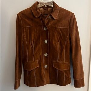 Bernardo Women’s Suede Jacket - Size Small